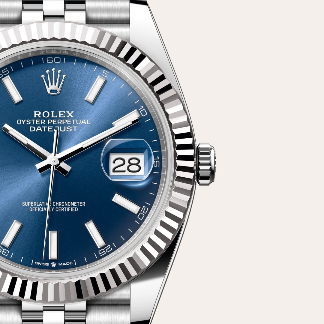 Rolex Datejust 41 Oyster, 41 mm, Oystersteel and Blue Dial M126334-0002 thumbnail 2