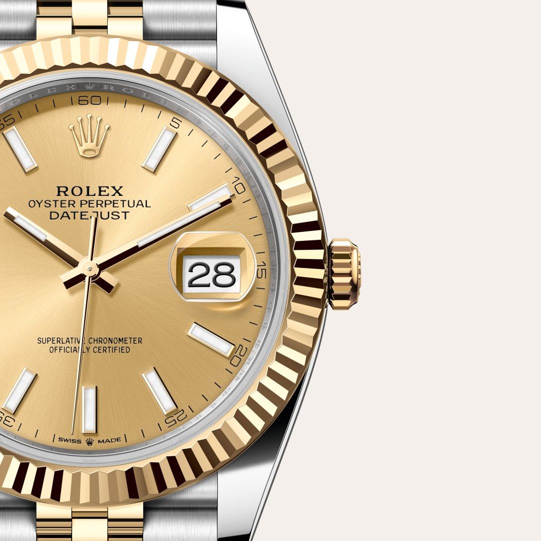 Rolex Datejust 41 Oyster, Oystersteel and Yellow Gold Watch M126333-0010 thumbnail 2