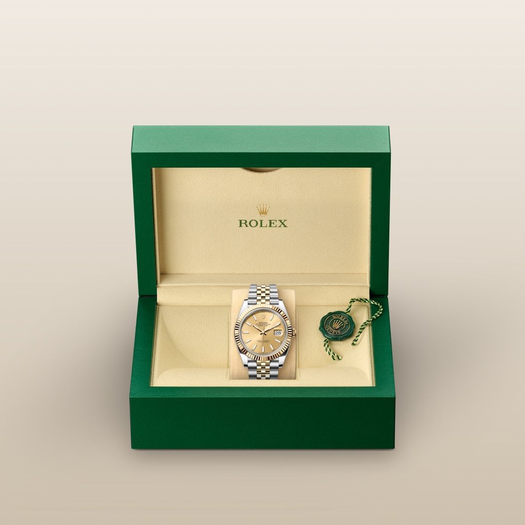 Rolex Datejust 41 Oyster, Oystersteel and Yellow Gold Watch M126333-0010 thumbnail 7