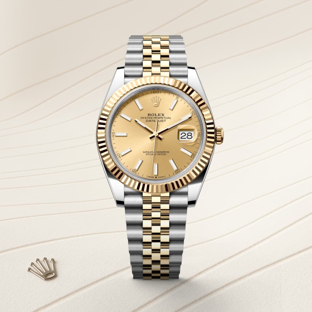 Rolex Datejust 41 Oyster, Oystersteel and Yellow Gold Watch M126333-0010 thumbnail 6