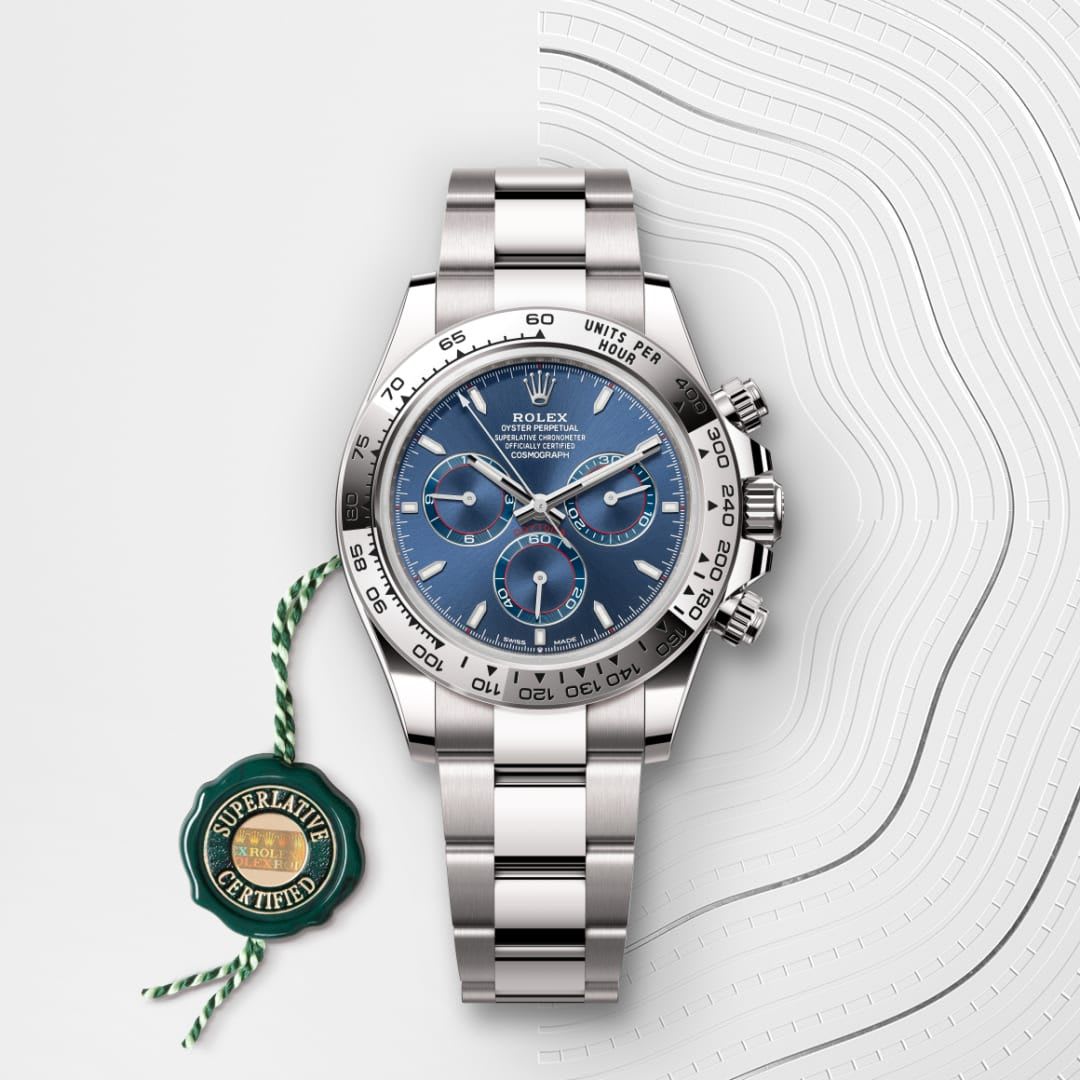 Rolex Cosmograph Daytona Oyster, 40 mm, Blue Dial M126509-0005 thumbnail 8