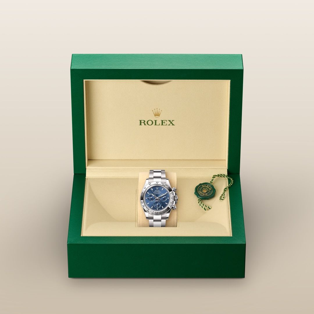 Rolex Cosmograph Daytona Oyster, 40 mm, Blue Dial M126509-0005 thumbnail 7
