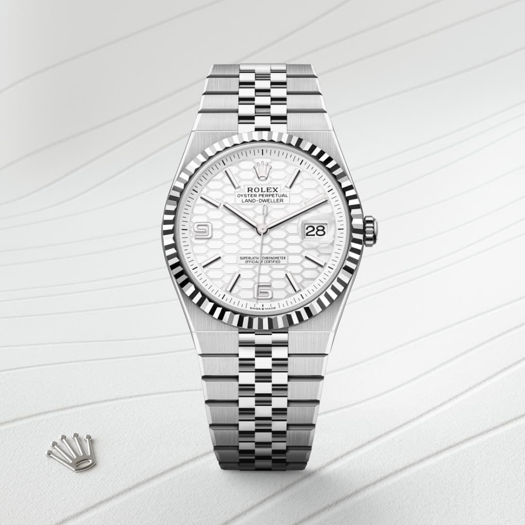 Rolex Land-Dweller Oyster, 40 mm, Oystersteel and Blue Dial Watch M127334-0001 thumbnail 6