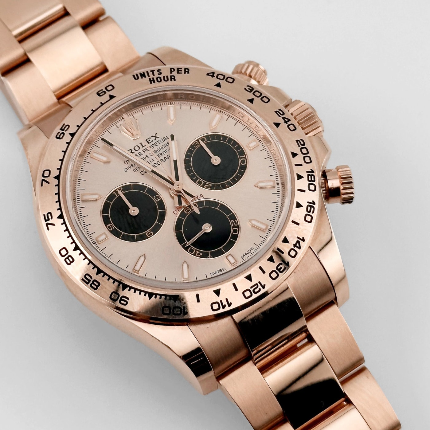 Rolex Cosmograph Daytona Rose Gold Pink Dial Watch 116505-0003 thumbnail 2