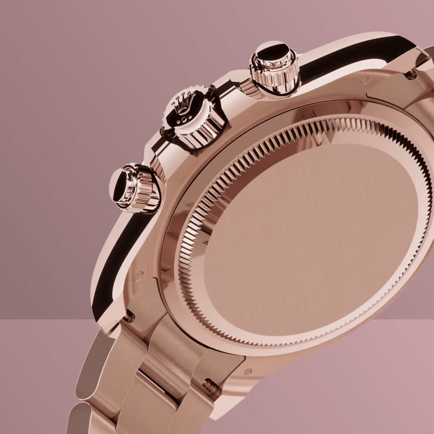 Rolex Cosmograph Daytona Rose Gold Pink Dial Watch 116505-0003 thumbnail 6