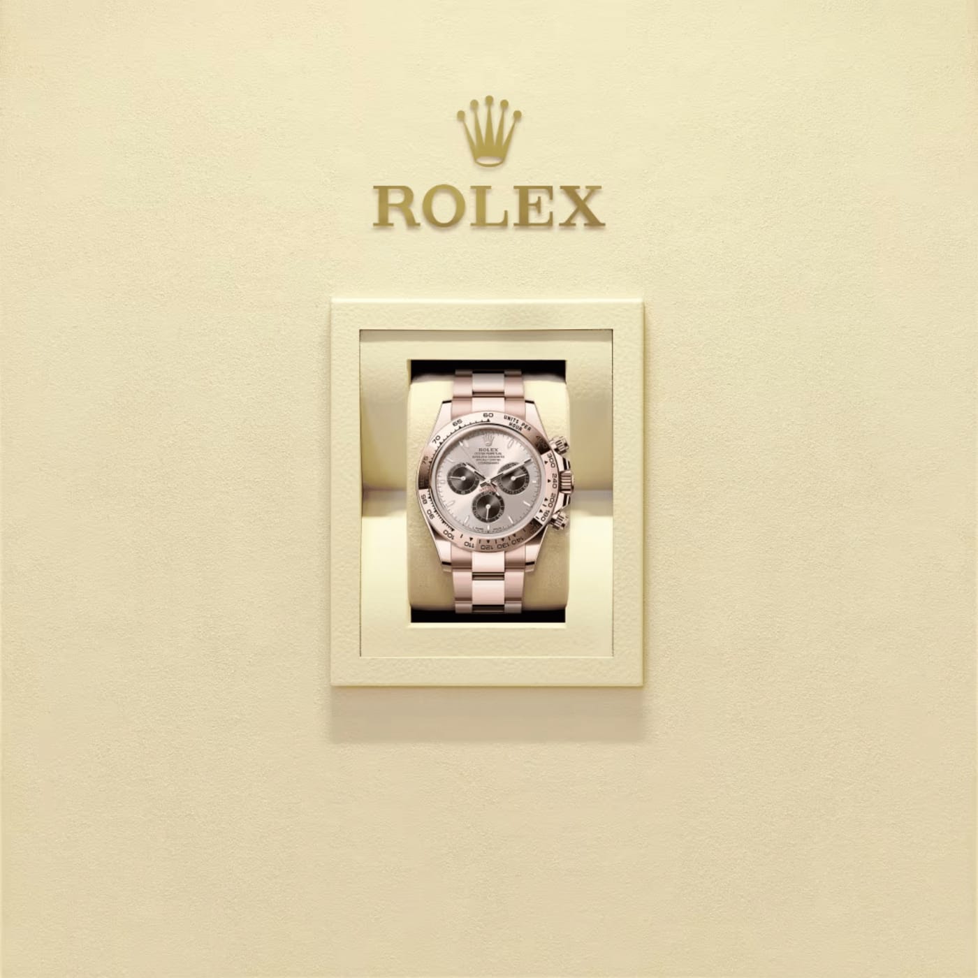 Rolex Cosmograph Daytona Rose Gold Pink Dial Watch 116505-0003 thumbnail 7