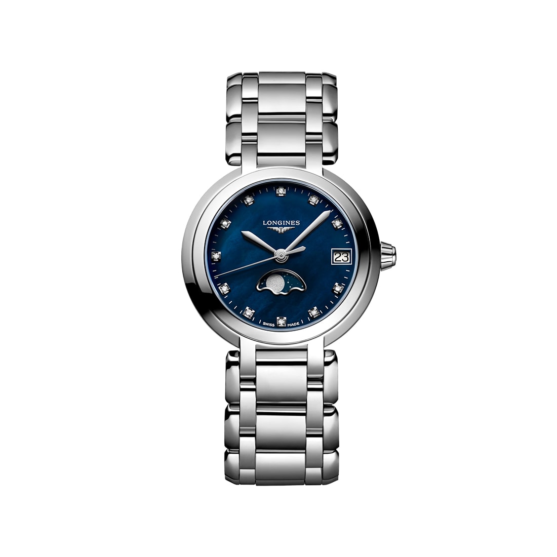 Longines Primaluna Moonphase Quartz Watch L8.115.4.98.6