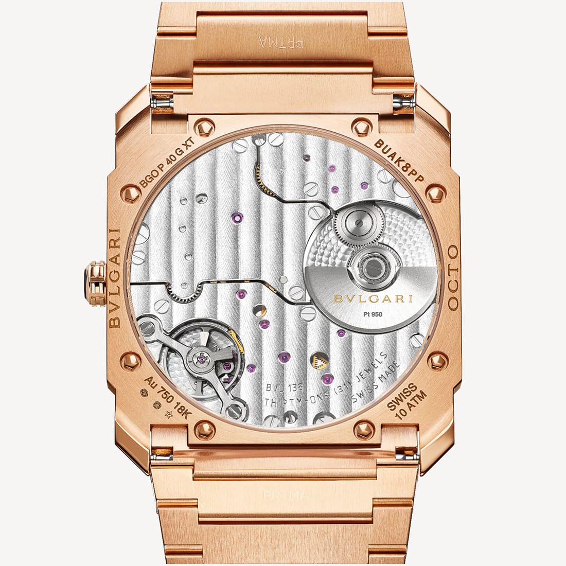 Bvlgari Premium Quality Brown Watch 103637 thumbnail 3
