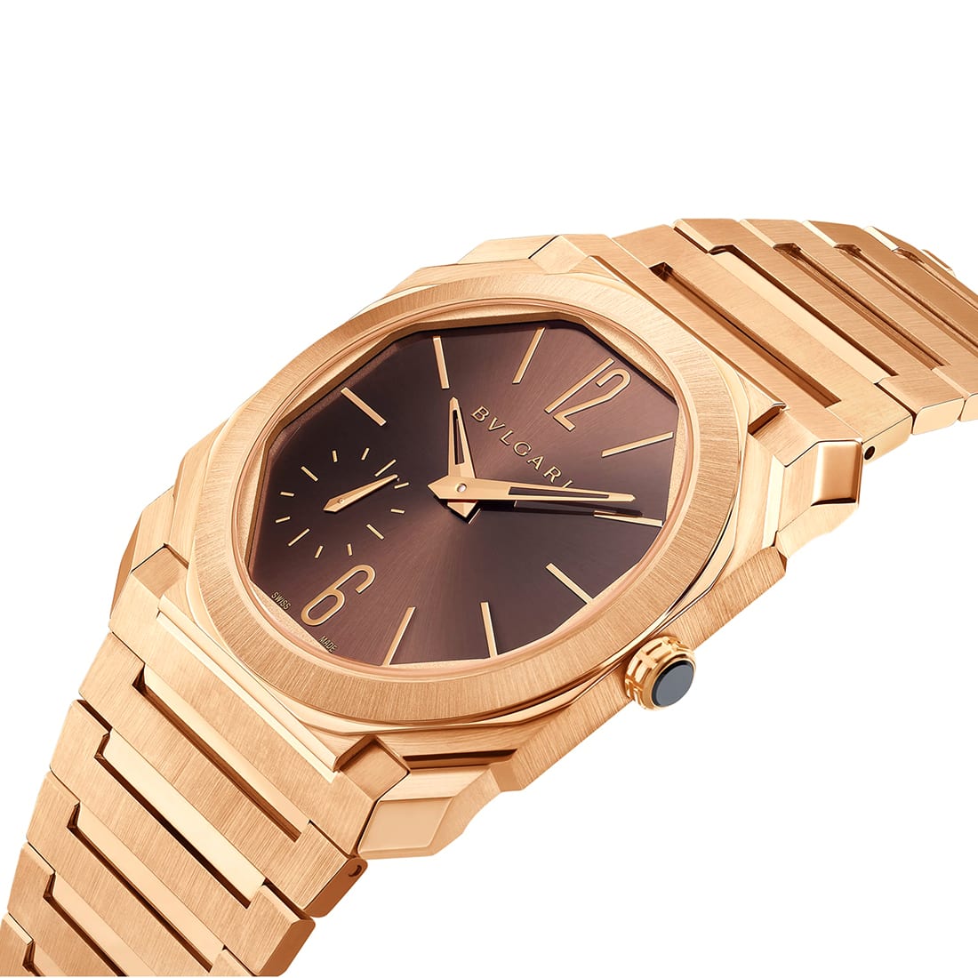 Bvlgari Premium Quality Brown Watch 103637 thumbnail 4