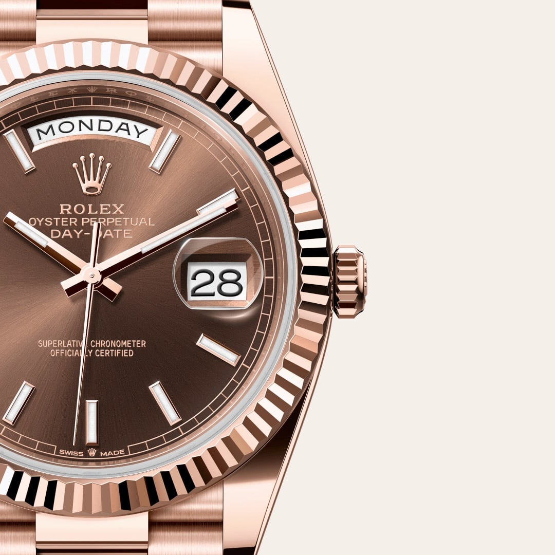 Rolex Day-Date 40 Oyster Everose Gold Mens Watch 228235 thumbnail 6
