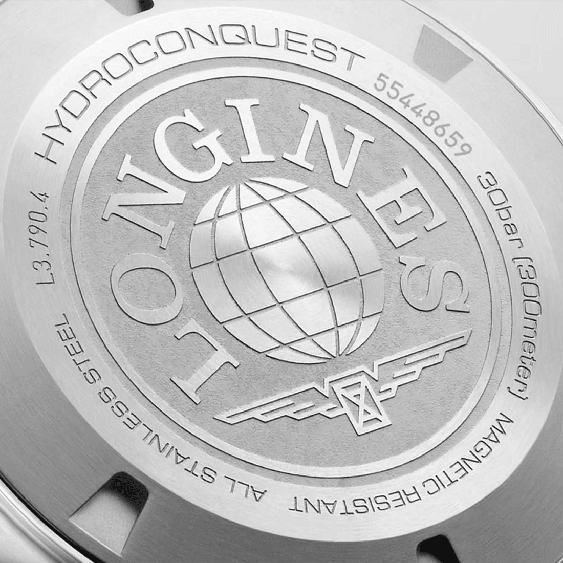 Longines HydroConquest GMT Automatic Blue Dial Watch L3.790.4.96.6 thumbnail 4