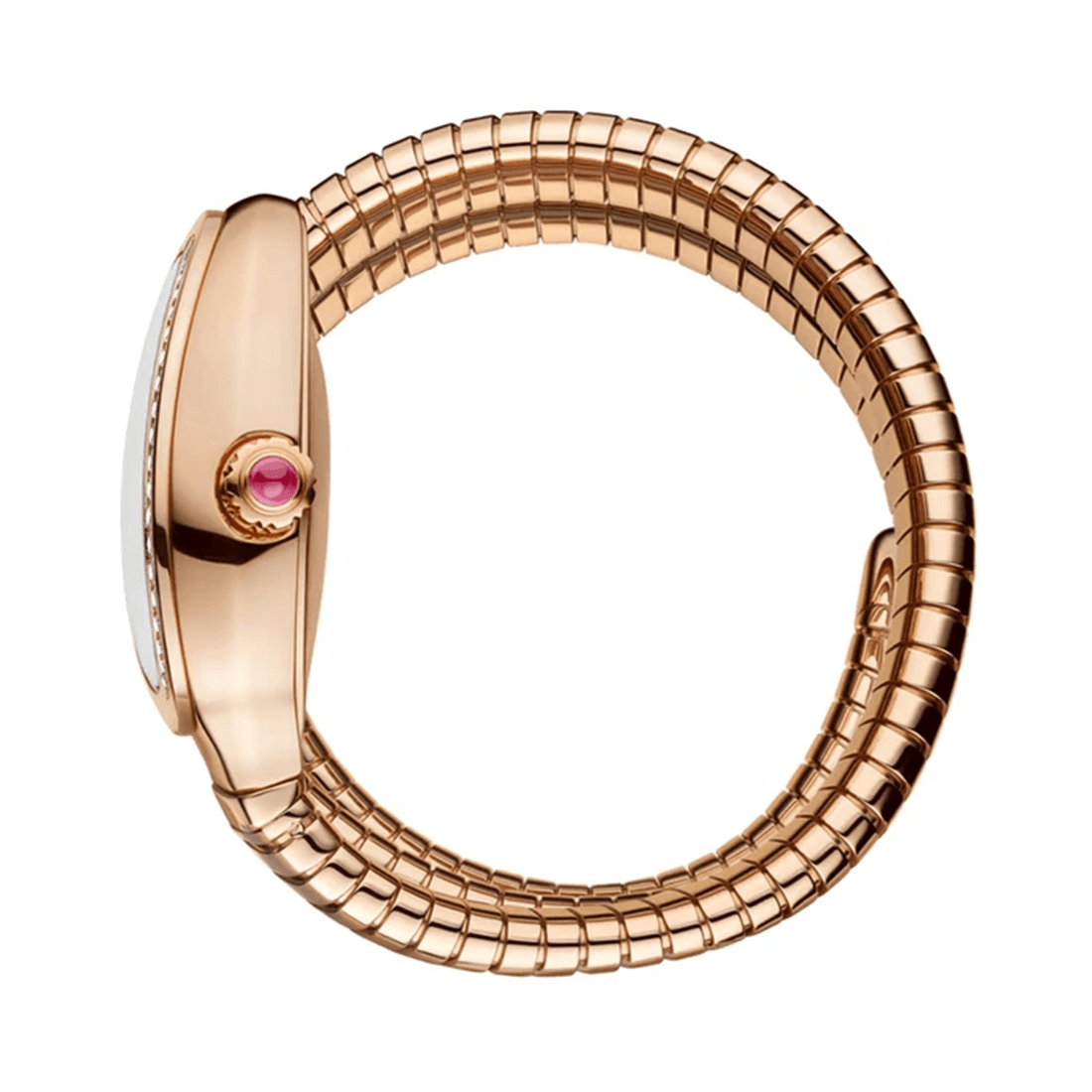 Bvlgari Luxury Serpenti Tubogas Quartz Watche for Women 103905 thumbnail 3