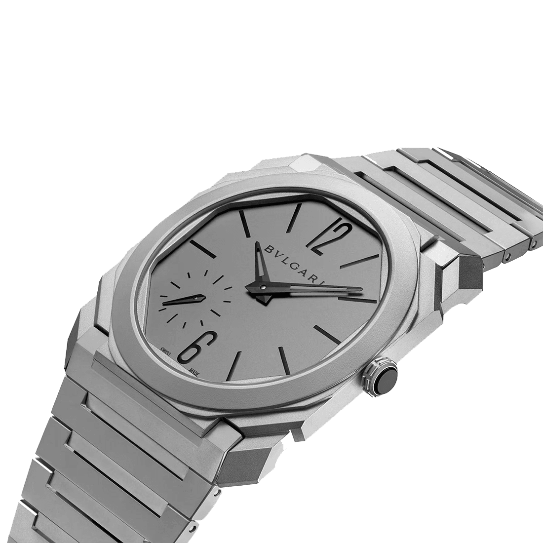 Bvlgari Octo Premium Quality Grey Watch 102713 thumbnail 2