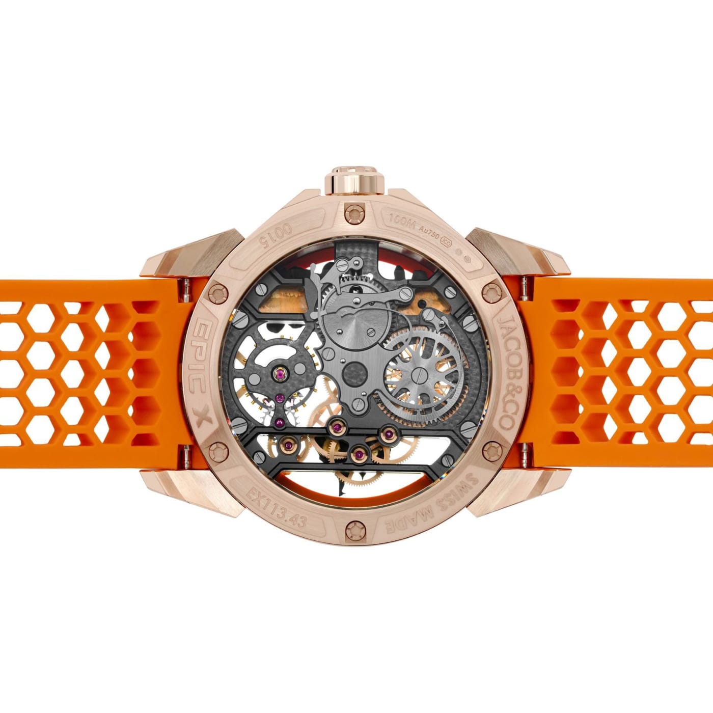 Jacob & Co. Epic X Ram Janmabhoomi Rose Gold Special Edition EX113.43.AA.AB.BBRUA thumbnail 2