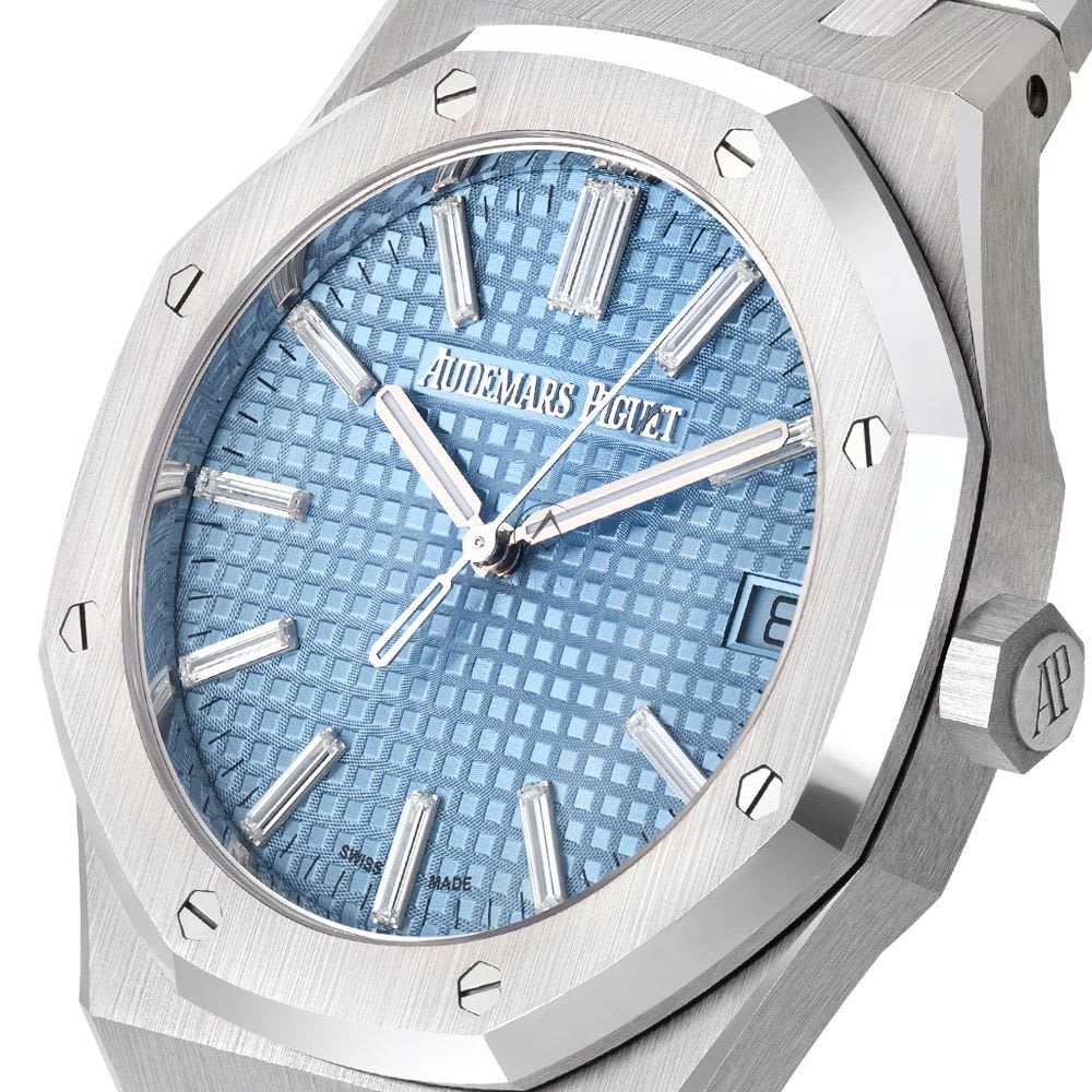 Audemars Piguet Royal Oak, Blue Dial, 41 mm 15510BC.OO.1320BC.01 thumbnail 3