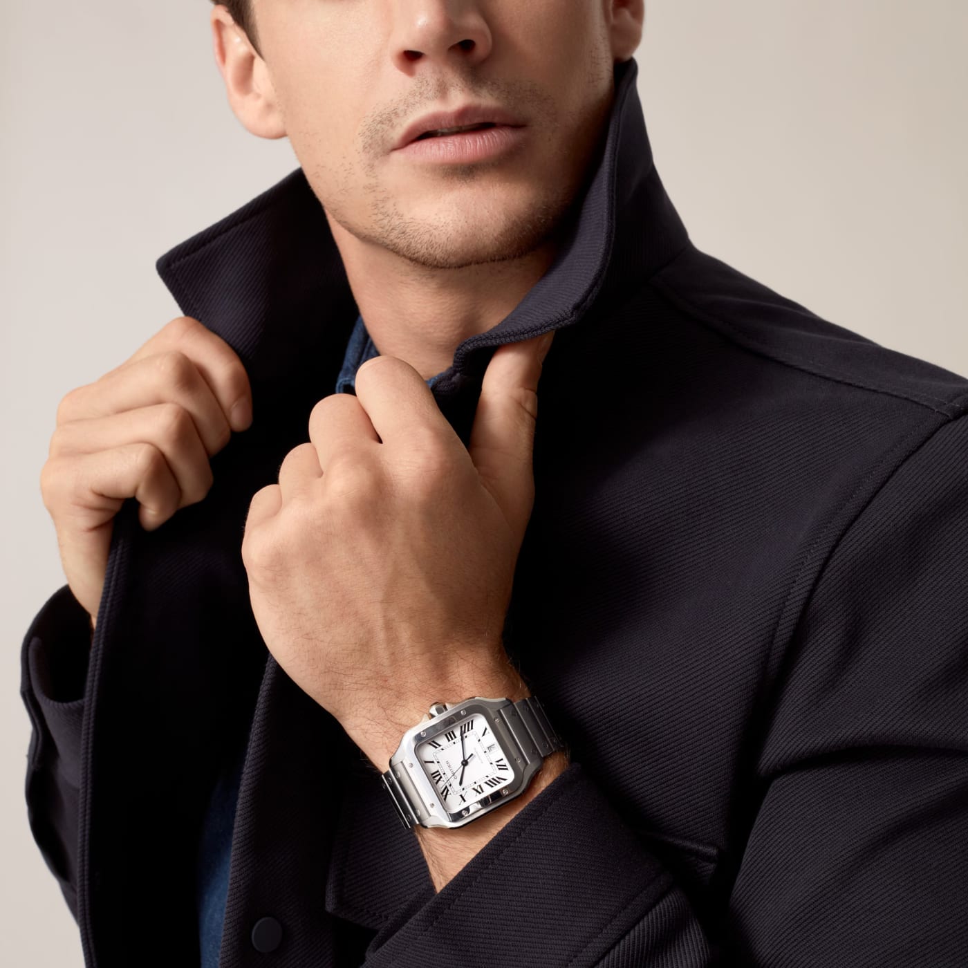 Cartier Automatic Movement Santos De Cartier Watch CRWSSA0018 thumbnail 11