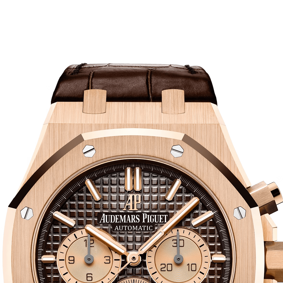 Audemars Piguet Royal Oak Selfwinding Chronograph 41MM Brown 18K Rose Gold Men's Watch 26331OR.OO.D821CR.01 thumbnail 6