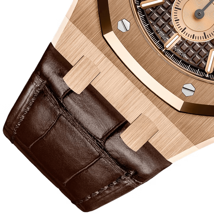 Audemars Piguet Royal Oak Selfwinding Chronograph 41MM Brown 18K Rose Gold Men's Watch 26331OR.OO.D821CR.01 thumbnail 5