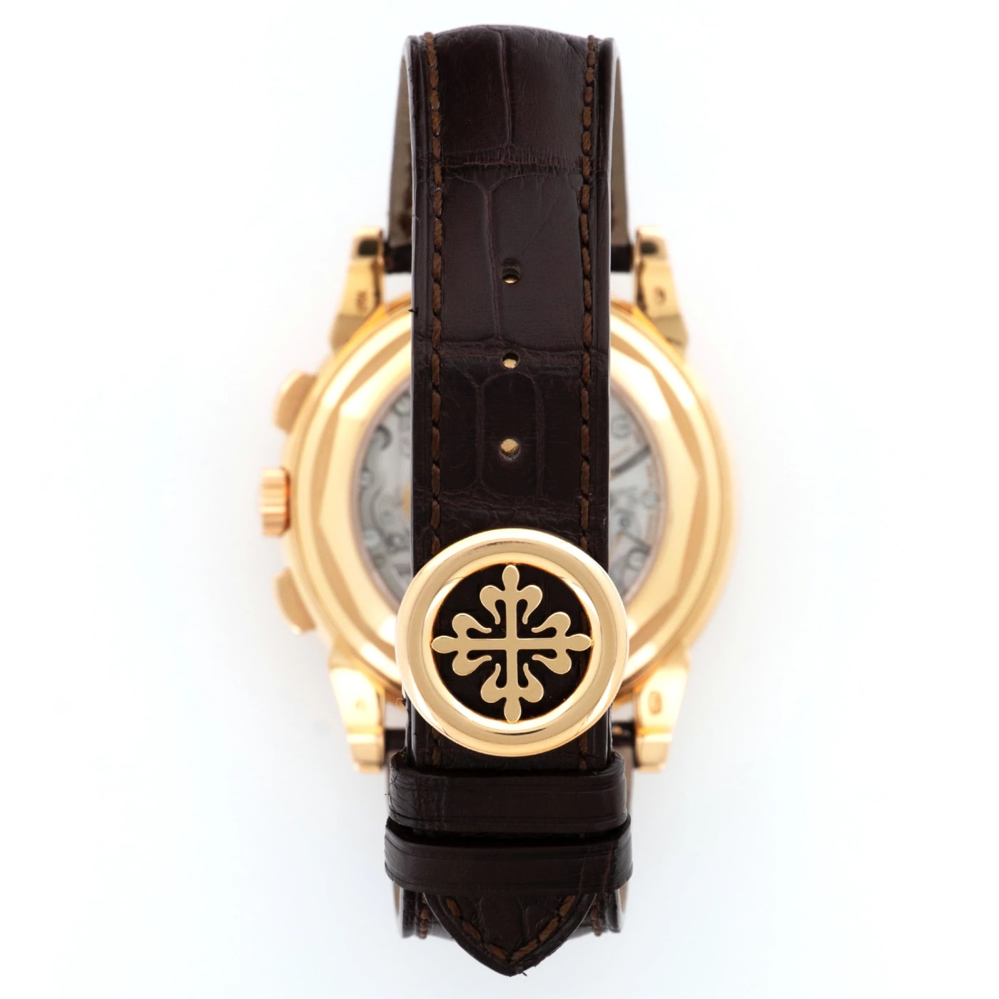 Patek Philippe Rose Gold Perpetual Calendar Chronograph Watch 5970 thumbnail 4