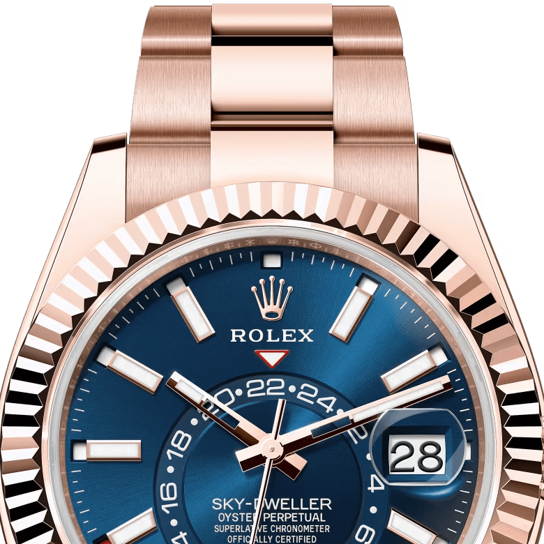 Rolex Sky-Dweller Oyster, 42 mm, Everose gold 336935 thumbnail 6