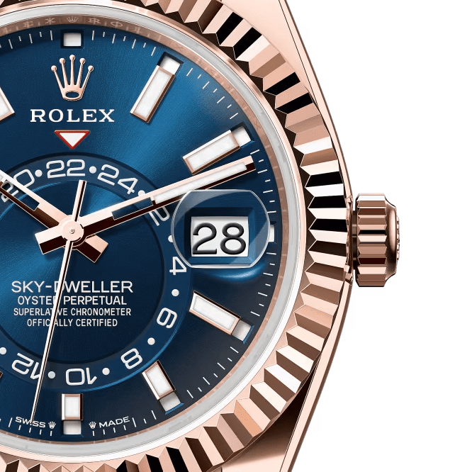 Rolex Sky-Dweller Oyster, 42 mm, Everose gold 336935 thumbnail 5