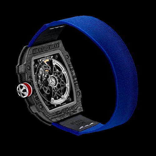 Richard Mille RM 67 RM67-02 Black Dial and Blue Strap Mens Watch thumbnail 3