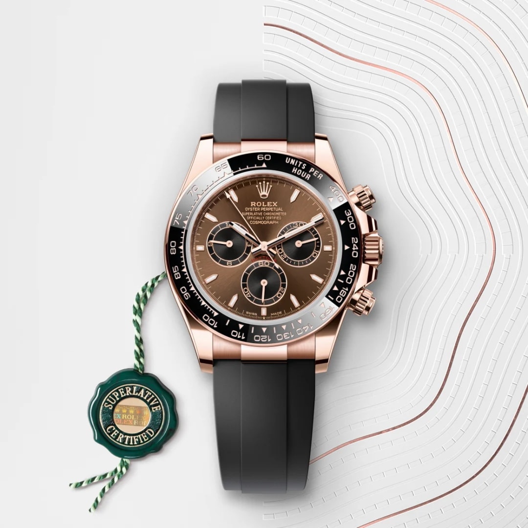 Rolex Cosmograph Daytona Oyster, 40 mm, Everose gold  Reference 126515LN thumbnail 8