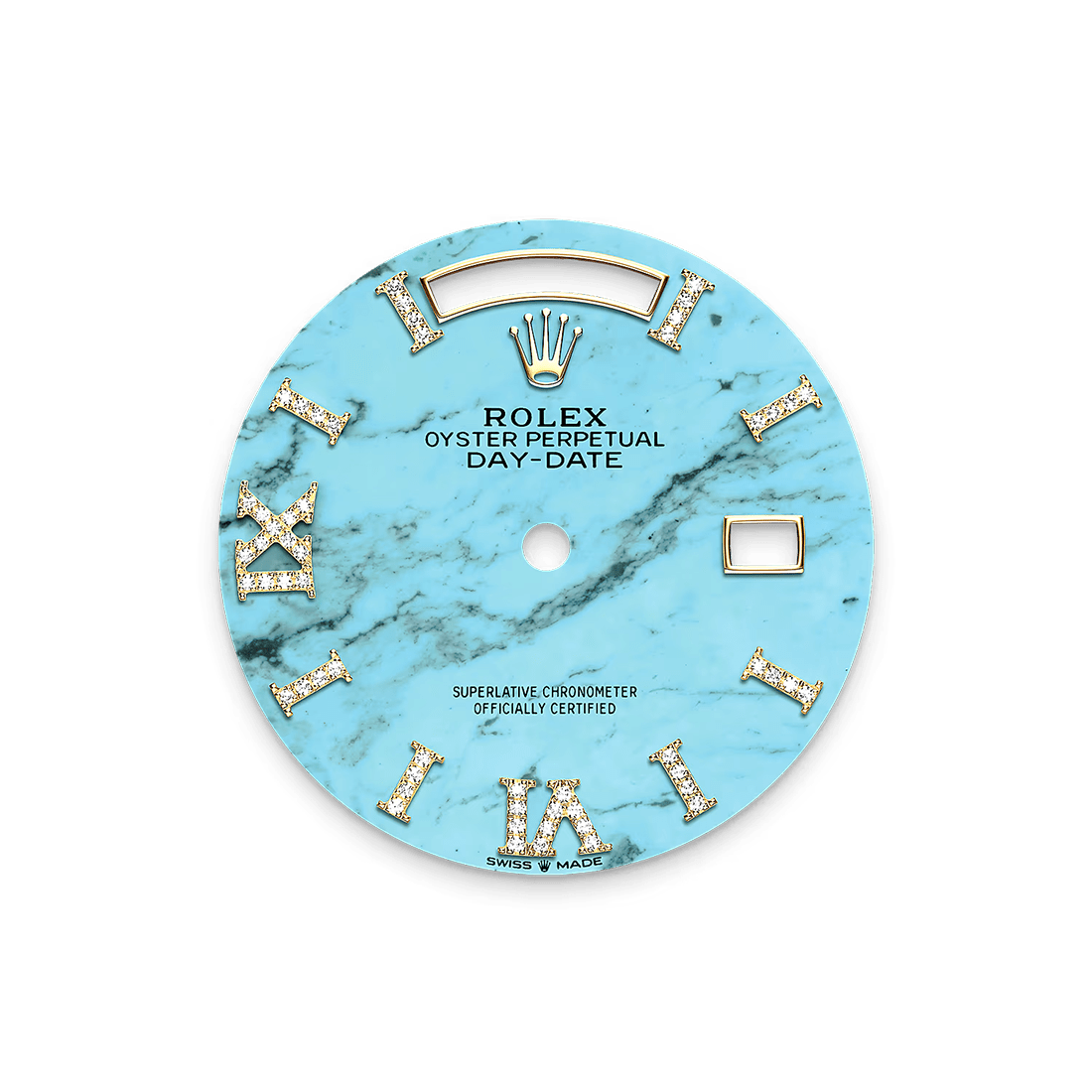 Rolex Day-Date Oyster, 36 mm, Blue Dial, yellow gold 128238 thumbnail 2