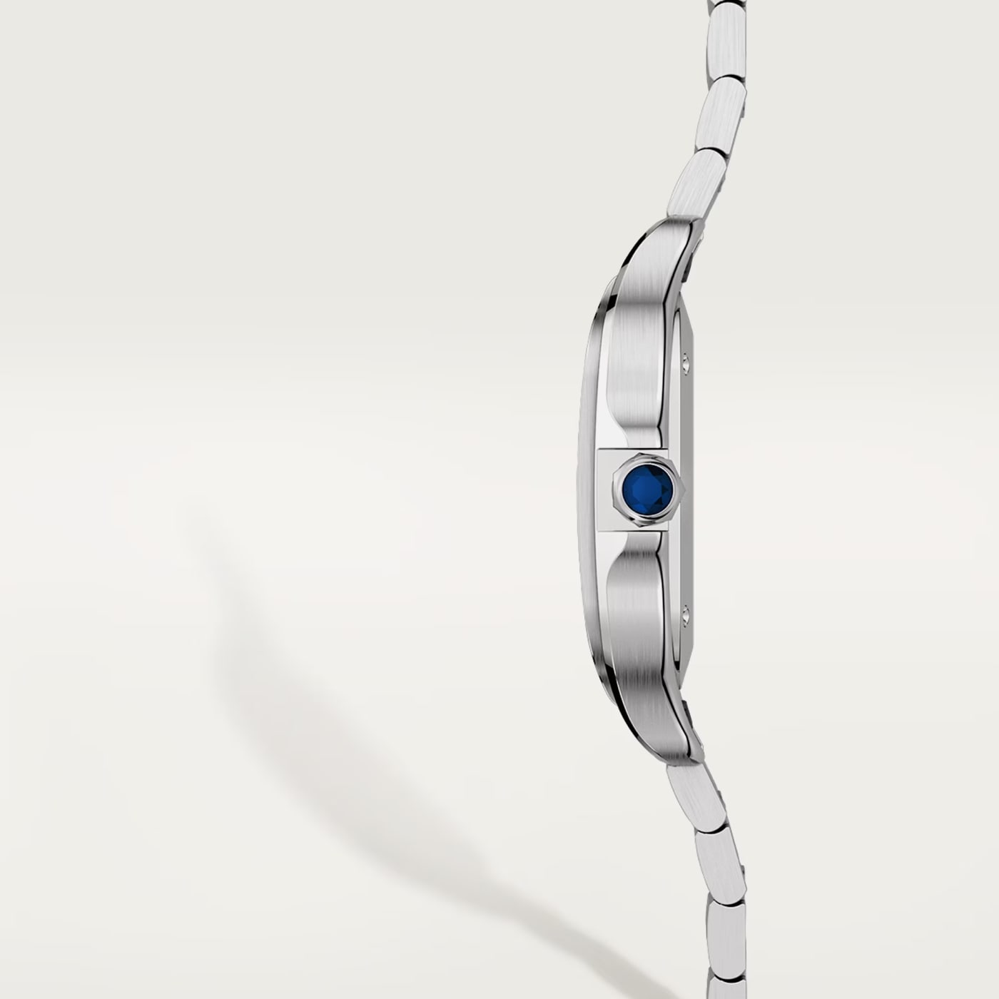 Santos de Cartier watch - automatic movement, steel, interchangeable metal CRWSSA0029 thumbnail 3