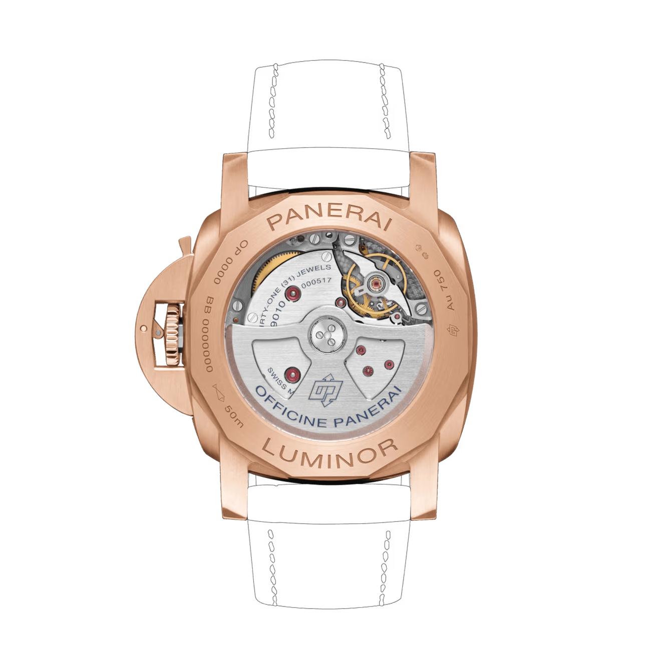 Panerai Luminor Marina Goldtech Sole Blu PAM01112 thumbnail 2