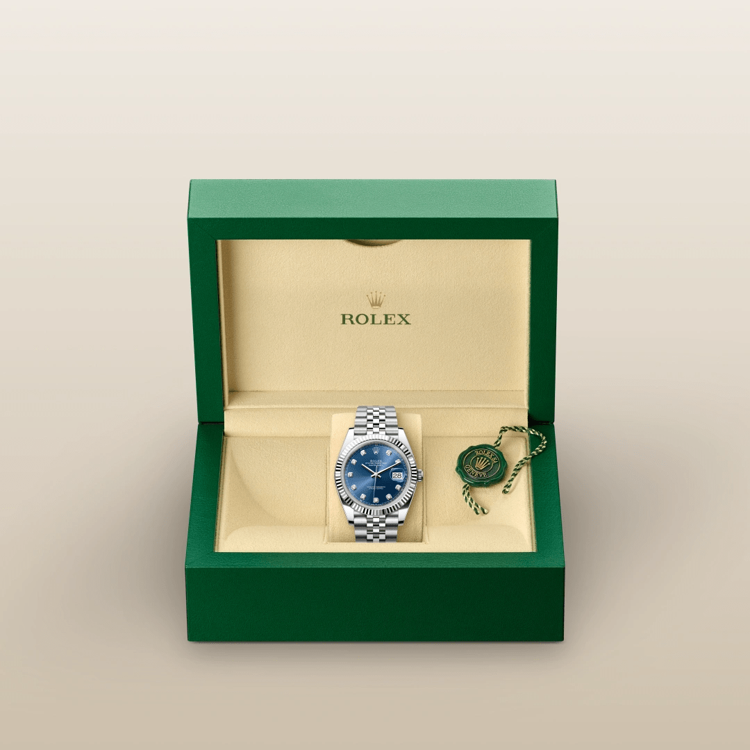 Rolex Datejust 41 Oyster, Oystersteel and white gold M126334-0016 thumbnail 8
