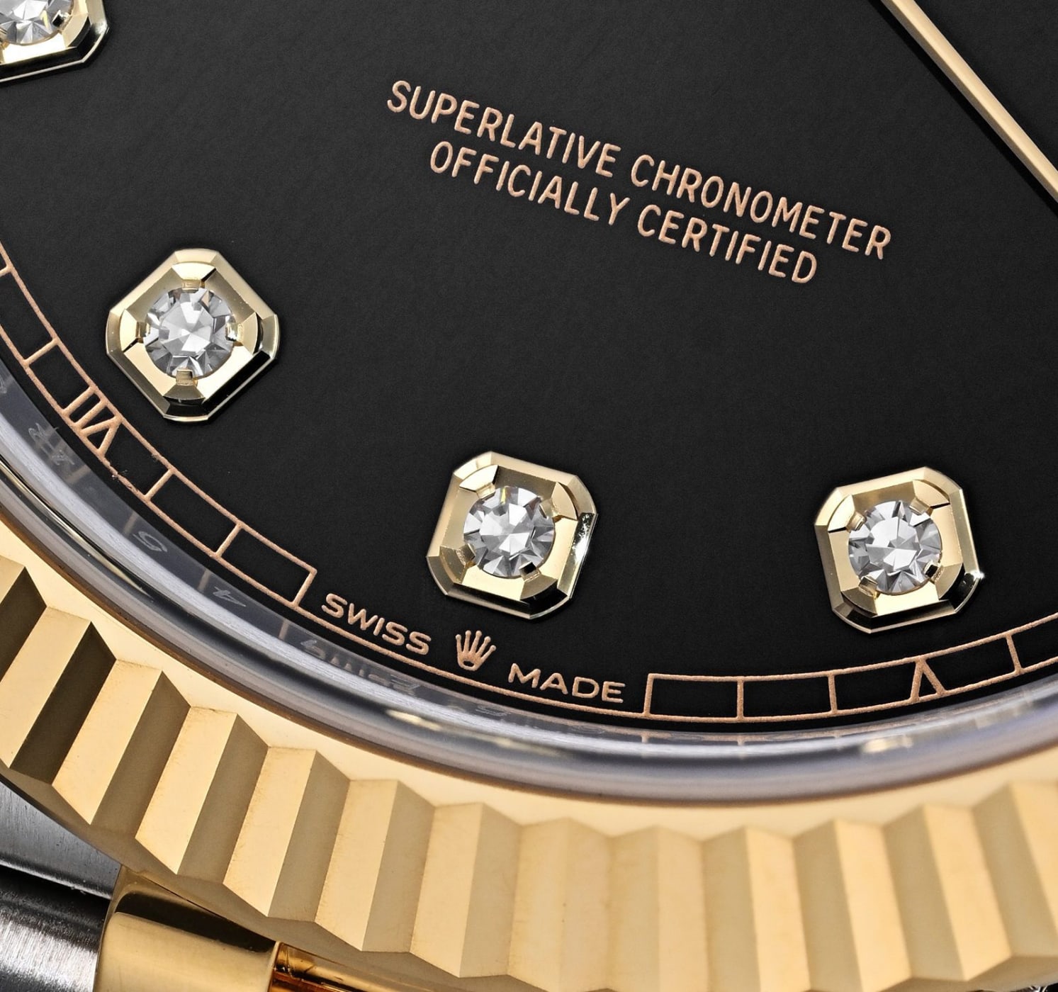Rolex Datejust 41 Black Diamond Dial Steel and 18K Yellow Gold 126333-10DIBABLK thumbnail 6