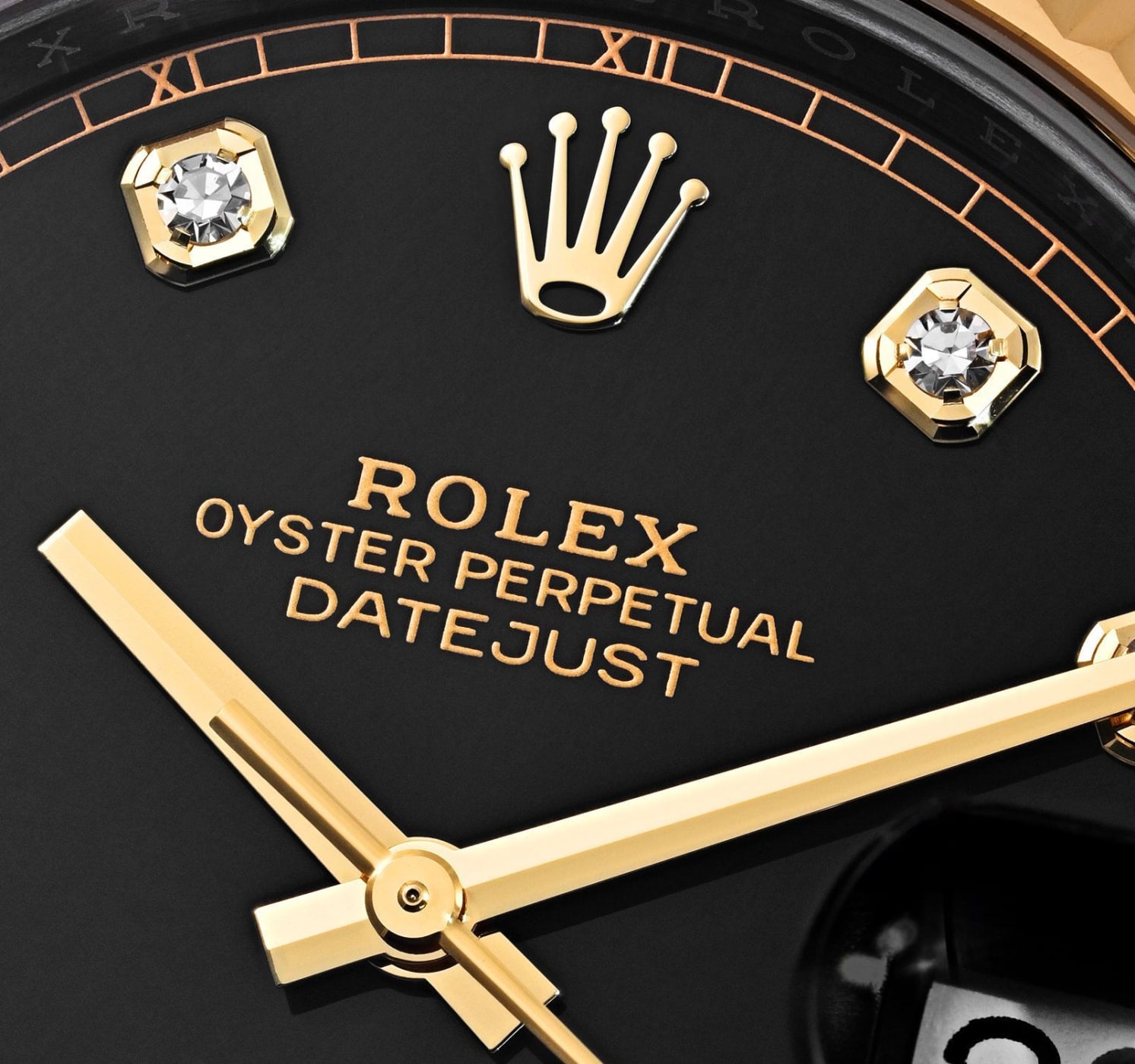 Rolex Datejust 41 Black Diamond Dial Steel and 18K Yellow Gold 126333-10DIBABLK thumbnail 3