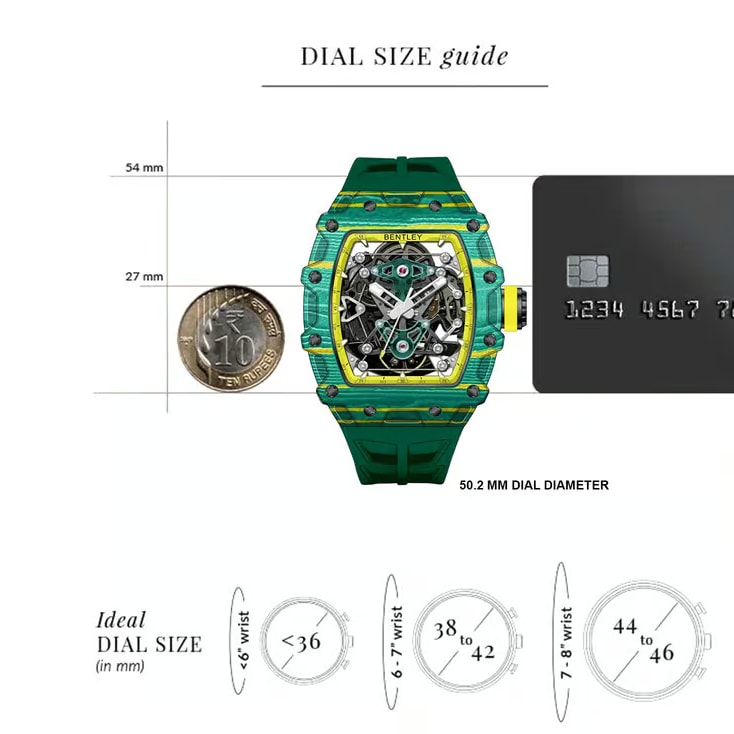 Bentley THE VIBRANCE Automatic Men 50.2 mm BL-71-11 thumbnail 4
