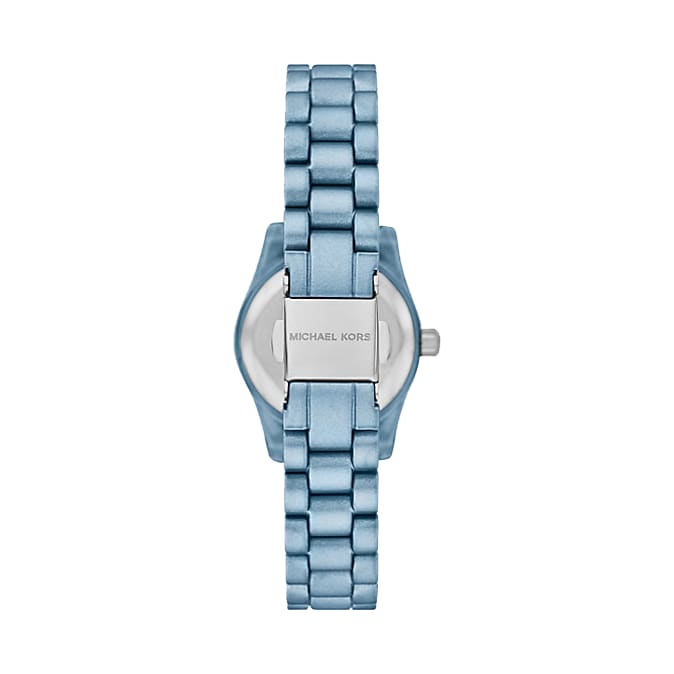Michael Kors Limited-Edition Petite Lexington Blue-Tone Watch MK7519LE thumbnail 2
