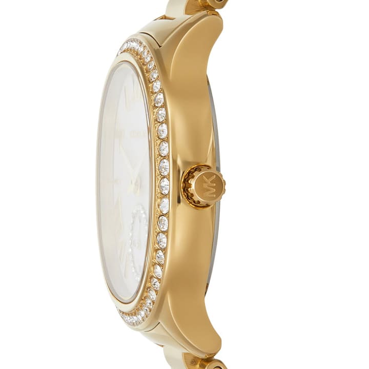 Michael Kors Women Mother Of Pearl Dial & Stainless Steel Watch MK4805 - Watches for Women thumbnail 3