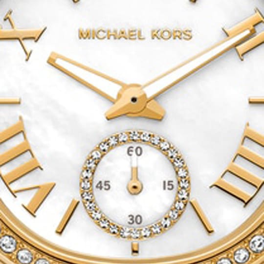 Michael Kors Women Mother Of Pearl Dial & Stainless Steel Watch MK4805 - Watches for Women thumbnail 4