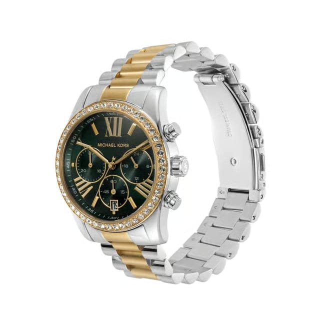 Michael Kors Lexington Chronograph Watch for Women MK7303 thumbnail 3