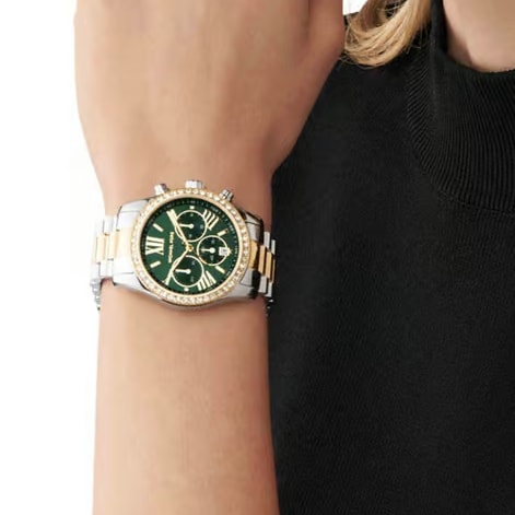Michael Kors Lexington Chronograph Watch for Women MK7303 thumbnail 6