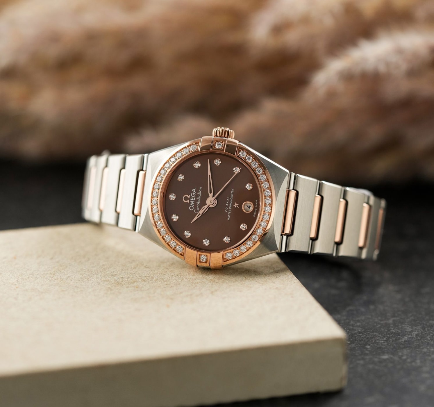 Omega Constellation Women Watch in Brown Colour Dial 131.25.29.20.63.001 thumbnail 5