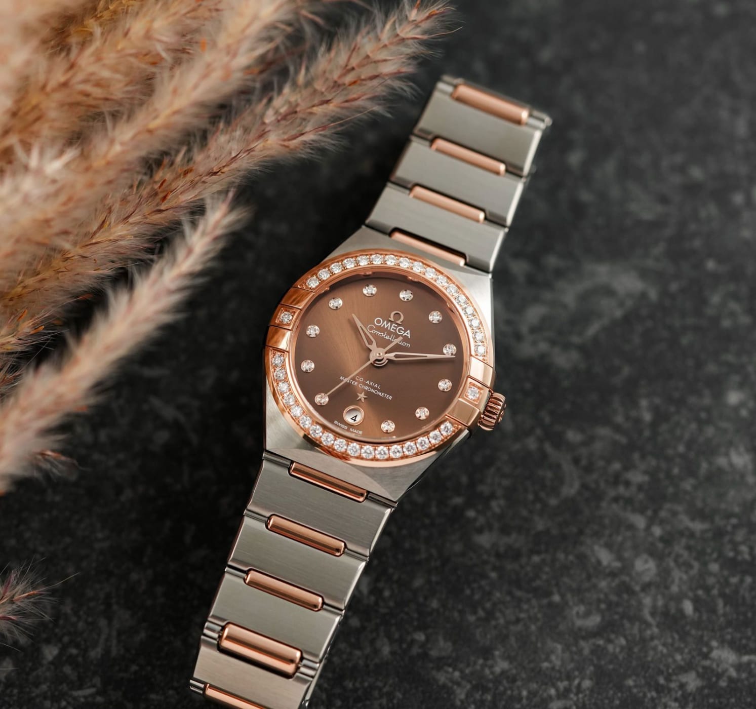 Omega Constellation Women Watch in Brown Colour Dial 131.25.29.20.63.001 thumbnail 7