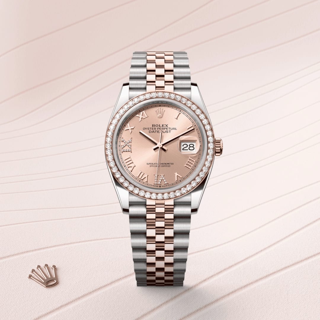 Rolex Datejust 36 in Everose Rolesor - combination of Oystersteel and Everose gold, M126281RBR-0015 thumbnail 8