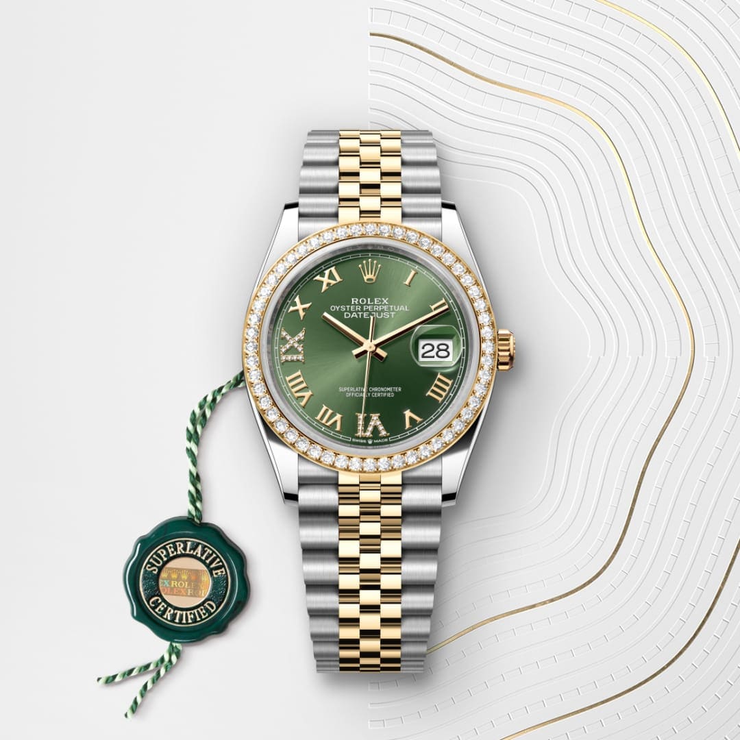Rolex Datejust Yellow Rolesor - combination of Oystersteel and yellow gold, M126283RBR-0011 thumbnail 2