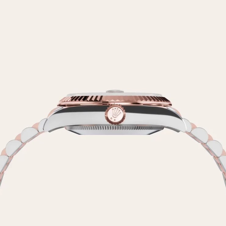 Rolex Datejust en Rolesor Everose – combinaison d’acier Oystersteel et d’or Everose, M278271-0004 thumbnail 3