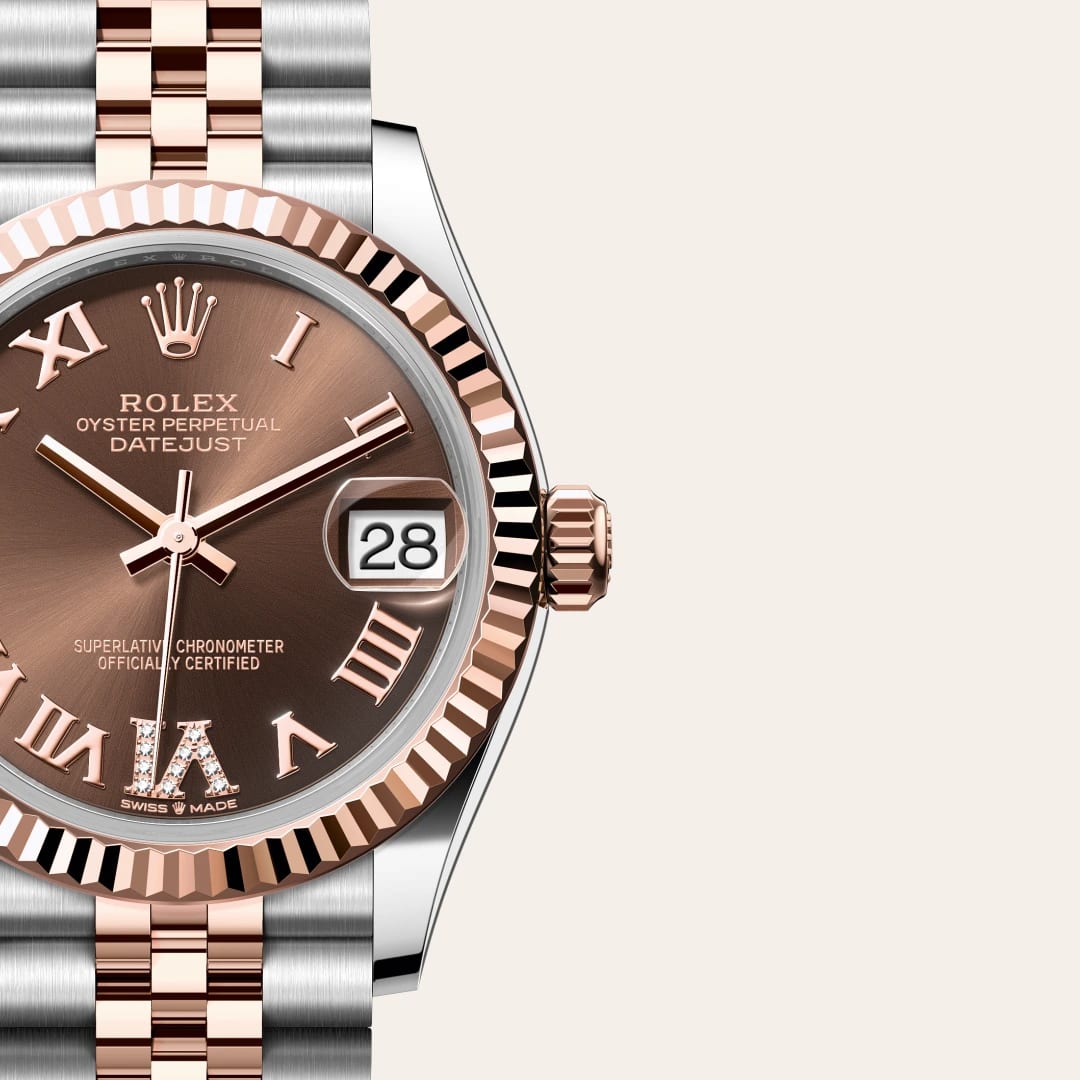 Rolex Datejust en Rolesor Everose – combinaison d’acier Oystersteel et d’or Everose, M278271-0004 thumbnail 6