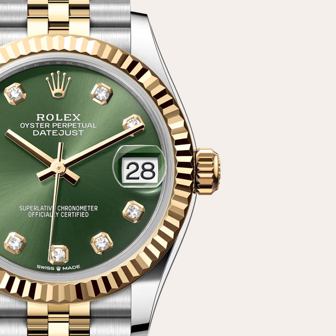 Rolex Datejust 31 watch Oystersteel and yellow gold - M278273-0030 thumbnail 6