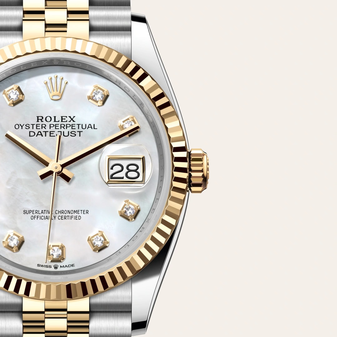 Rolex Datejust 36 Oyster, 36 mm, Oystersteel and yellow gold M126233-0023 thumbnail 6
