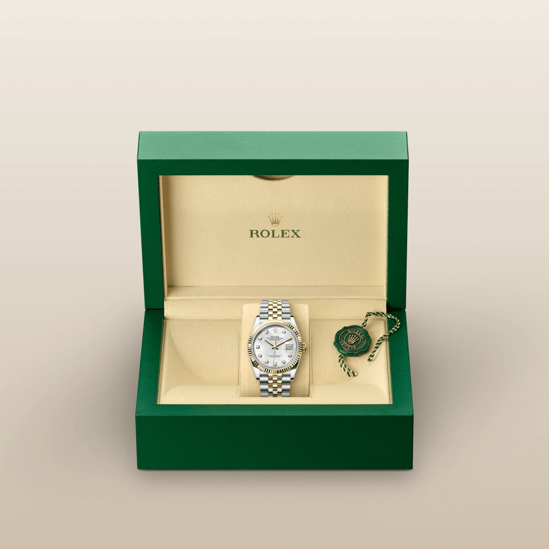 Rolex Datejust 36 Oyster, 36 mm, Oystersteel and yellow gold M126233-0023 thumbnail 7