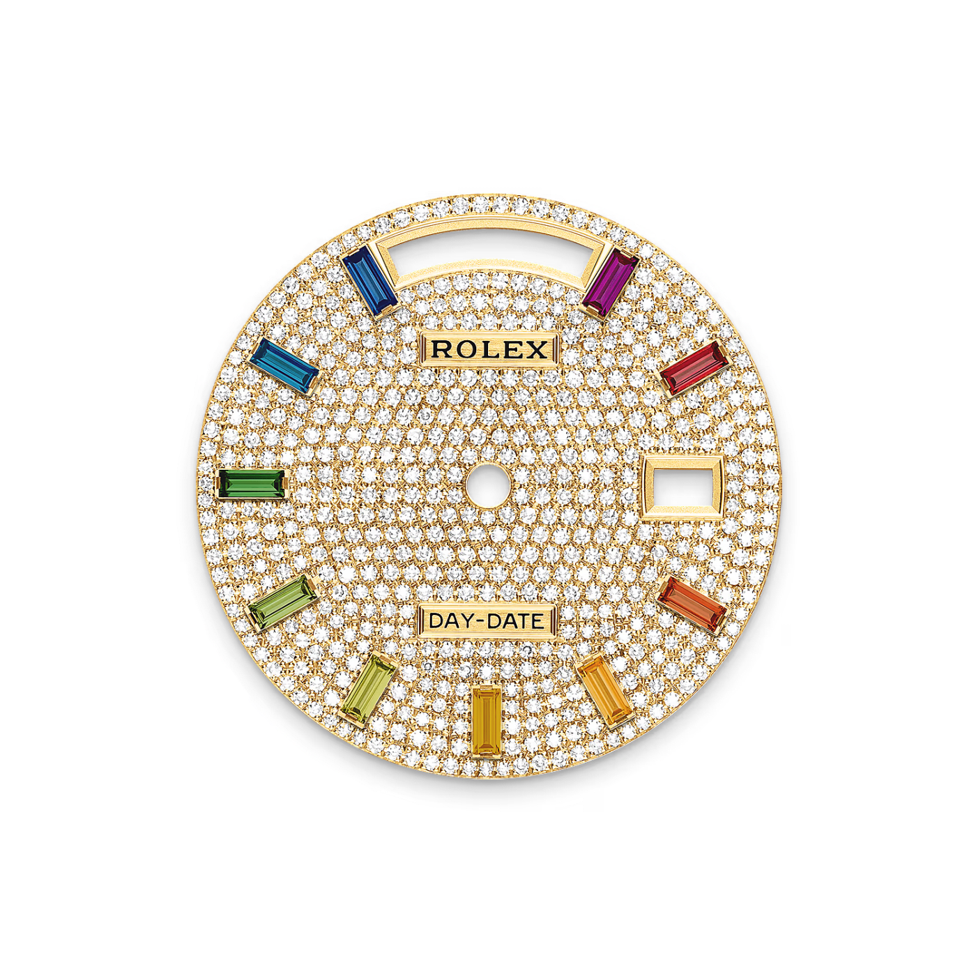 Rolex Day-Date 36  Oyster, 36 mm, yellow gold and diamonds  Reference 128348RBR thumbnail 4