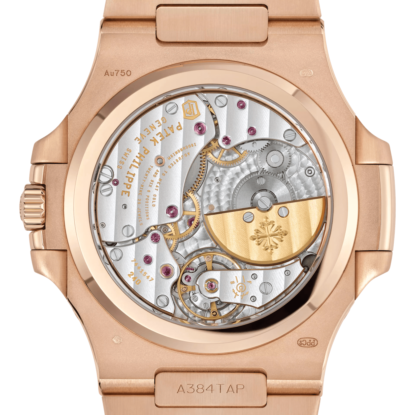 Patek Philippe Nautilus Moon Phase Rose Gold Watch 5712/1R-001 thumbnail 6